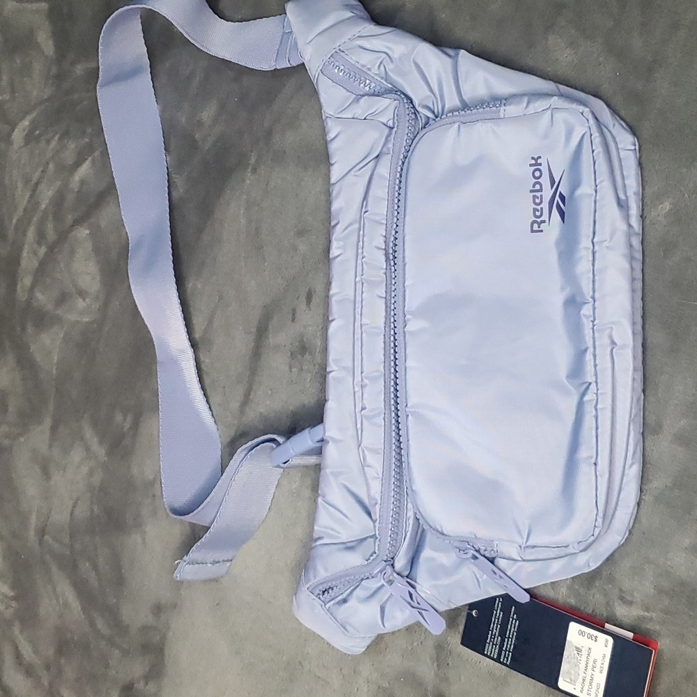 Purple Reebok belt bag/fannypack